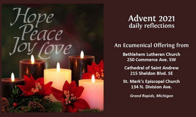 Advent 2021 daily reflections – An Ecumenical Offering